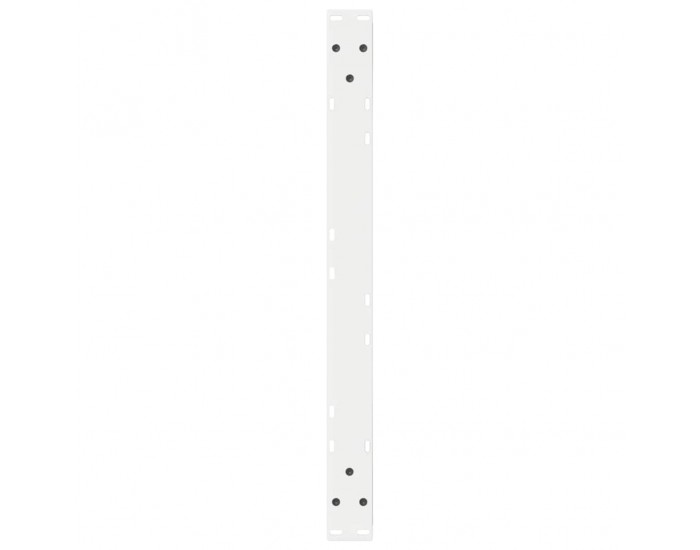Sonata H Крака за масичка за кафе 2 бр. бели 70x(30-31,3) cm стомана