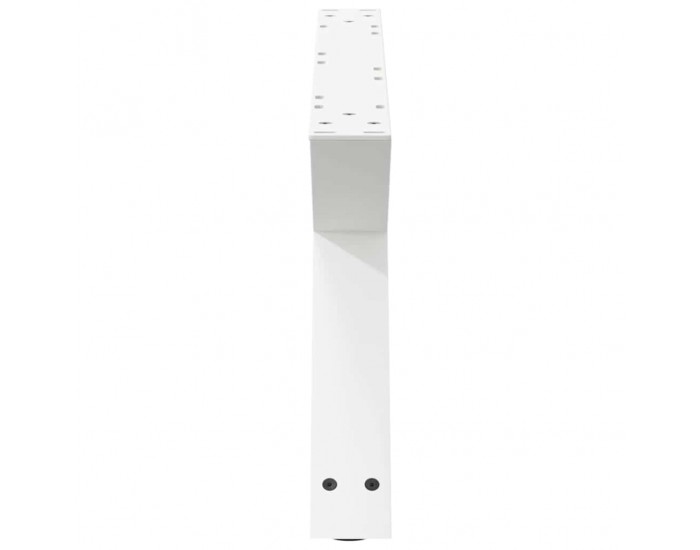 Sonata H Крака за масичка за кафе 2 бр. бели 70x(30-31,3) cm стомана