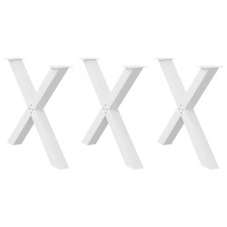 Sonata H Крака за маса за хранене с форма на X 3 бр. 90x(72-73) cm - Piese pentru mese