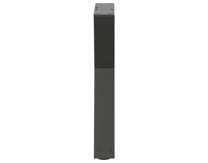 Sonata H Крака за масичка за кафе 2 бр. антрацит 38x(42-43,3) см стомана