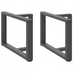 Sonata H Крака за холна маса T-образна 2 бр 60x25x(42-43) см стомана - Piese pentru mese