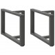 Sonata H Крака за холна маса T-образна 2 бр 60x25x(42-43) см стомана