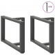 Sonata H Крака за холна маса T-образна 2 бр 60x25x(42-43) см стомана