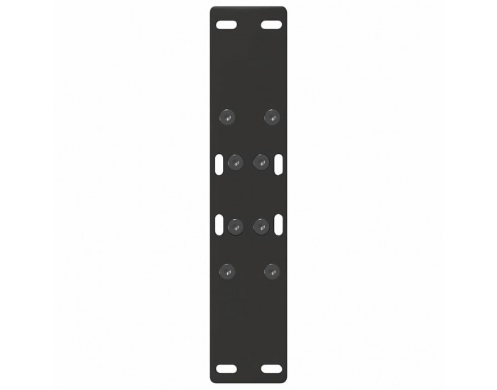 Sonata H Крака за холна маса с A-образна 2 бр черни 50x(42-43)см стомана