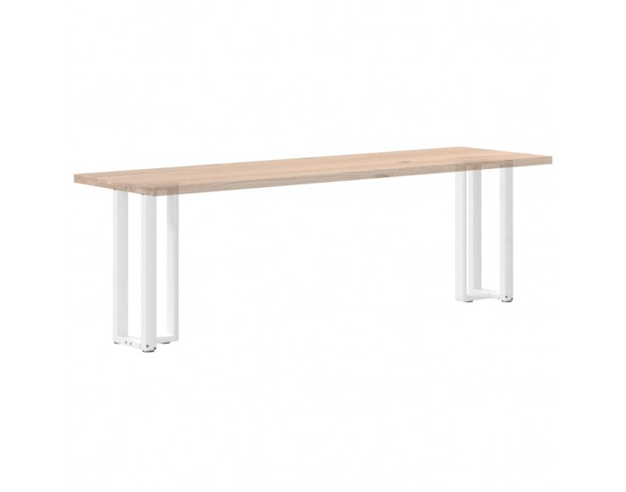 Sonata H Конзолна маса крака T-образна 2бр черни 25x28x(72-73)см стомана