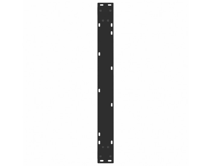 Sonata Picioare de masă în formă de V, 2 buc., negru, 90x(72-73,3) cm, oțel