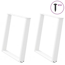 Sonata H Крака за маса за хранене с U-образна форма 2 бр. 80x(72-73) cm - Piese pentru mese