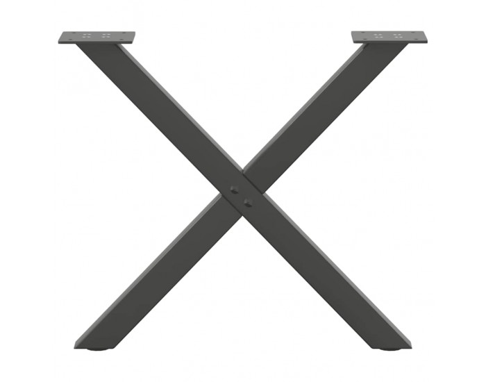 Sonata H Крака за масичка за кафе с форма на буквата X 2 бр. антрацит