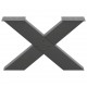 Sonata H Крака за масичка за кафе с форма на буквата X 2 бр. антрацит