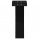 Sonata H Крака за масичка за кафе с форма на X 2 бр. черни 30x(30-31) cm