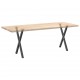 Sonata H Крака за маса за хранене с форма на X 2 бр. 57x(72-73) cm