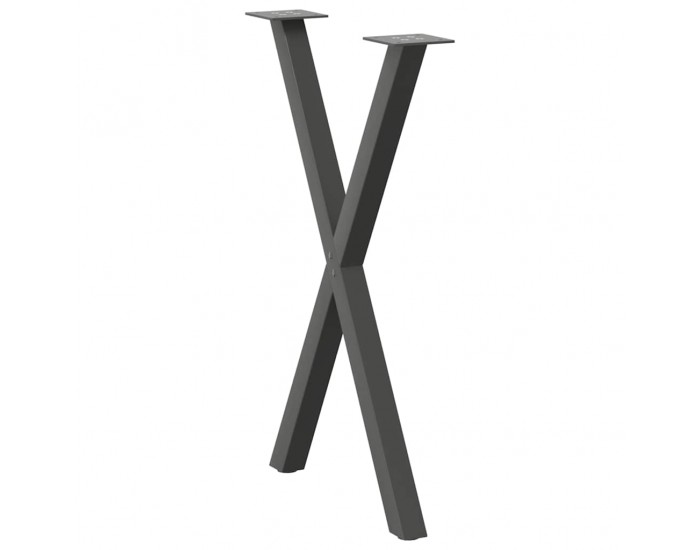 Sonata H Крака за маса за хранене с форма на X 2 бр. 57x(72-73) cm