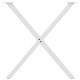 Sonata H Крака за маса за хранене с форма на X 2 бр. 80x(72-73) cm