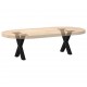 Sonata H Крака за масичка за кафе с форма на X 2 бр. черни 37x(30-31) cm