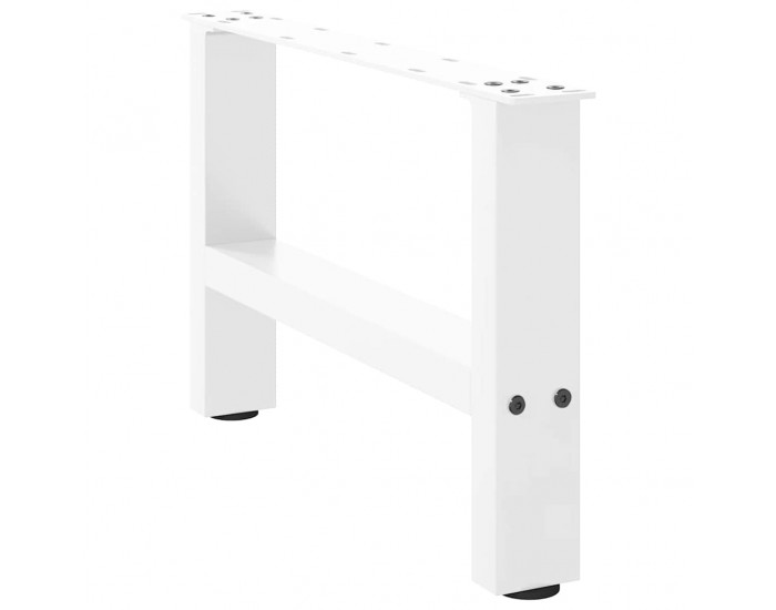 Sonata H Крака за масичка за кафе бели 2 бр. 50x(30-31) см стомана