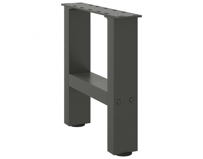 Sonata H Крака за масичка за кафе 2 бр антрацит 30x(30-31) см стомана
