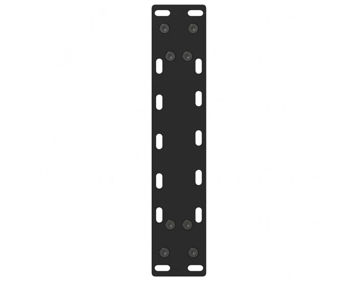 Sonata H Крака за масичка за кафе черни 2 бр. 40x(30-31) см стомана