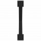Sonata H Крака за маса за хранене с форма на X 3 бр. черни 90x(72-73) cm