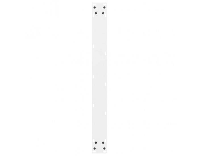 Sonata H Крака за трапезна маса бели 2 бр. 80x(72-73) cm стомана