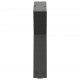 Sonata H Крака за масичка за кафе 2 бр. антрацит 50x(30-31,3) cm стомана