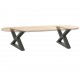 Sonata H Крака за масичка за кафе 2 бр. антрацит 50x(30-31,3) cm стомана