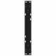 Sonata H Крака за масичка за кафе 2 бр. черни 50x(30-31,3) cm стомана