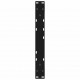 Sonata H Крака за масичка за кафе 2 бр. черни 60x(42-43,3) см стомана