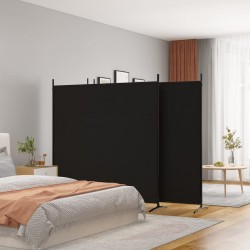 Sonata H Параван за стая, 4 панела, черен, 698x180 cм, плат - Electrocasnice și accesorii pentru living