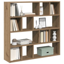 Sonata H Шкаф за книги/разделител на стаи Artisan Oak 105x24x102 cm - Electrocasnice și accesorii pentru living