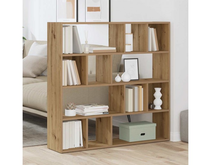 Sonata H Шкаф за книги/разделител на стаи Artisan Oak 105x24x102 cm