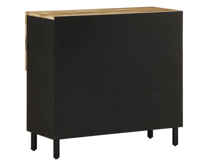 Sonata H Бюфет 80x33,5x75 см грубо мангово дърво масив