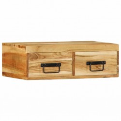 Sonata H Стенен шкаф за телевизор 60x30x19 cm Масивна дървесина Акация - Comode TV