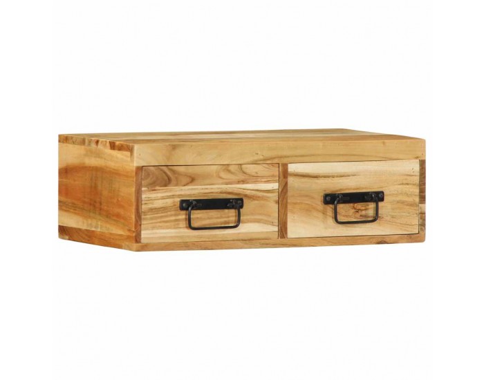 Sonata H Стенен шкаф за телевизор 60x30x19 cm Масивна дървесина Акация