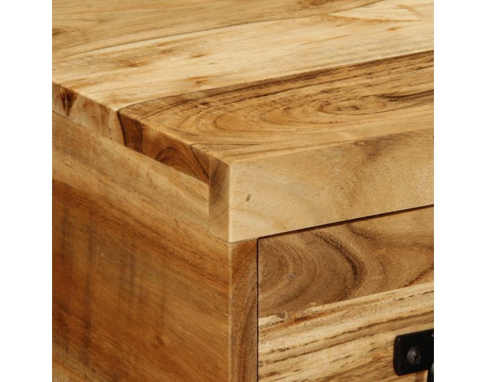 Sonata H Стенен шкаф за телевизор 60x30x19 cm Масивна дървесина Акация
