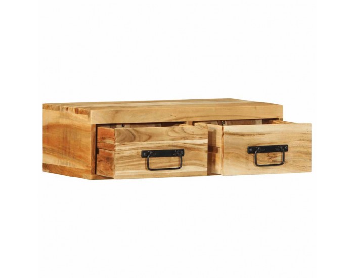 Sonata H Стенен шкаф за телевизор 60x30x19 cm Масивна дървесина Акация