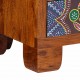 Sonata H ТВ шкаф Multicolour 110x30x40 масивна дървесина акация