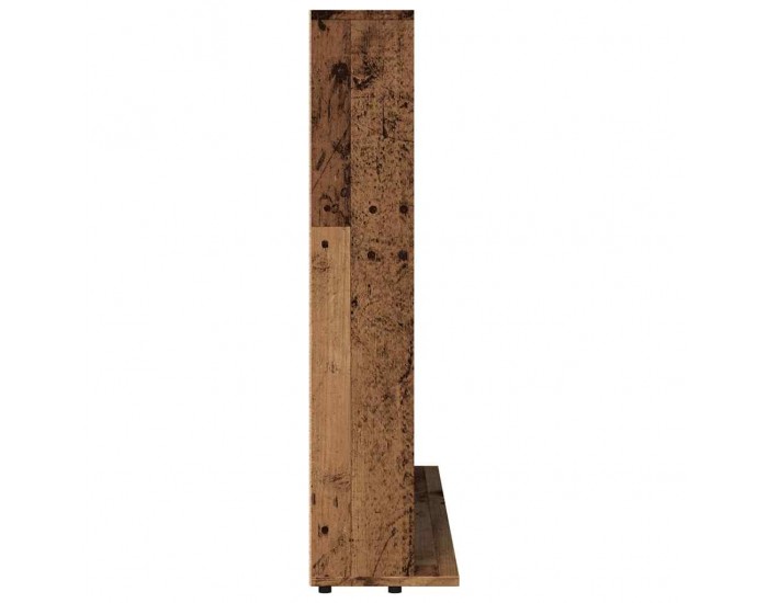 Sonata H ТВ шкаф с колелца старо дърво 100x23x89,5 см инженерно дърво