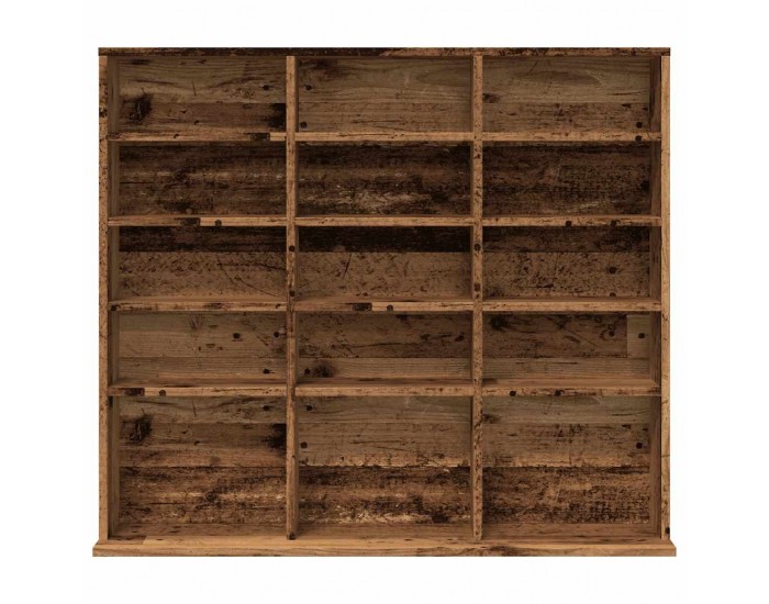 Sonata H ТВ шкаф с колелца старо дърво 100x23x89,5 см инженерно дърво