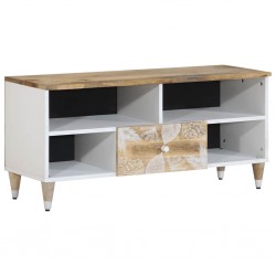Sonata H TV шкаф 100x33,5x46 cm Масивна дървесина Манго - Comode TV