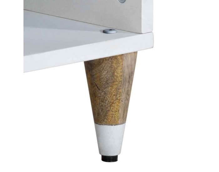 Sonata H TV шкаф 100x33,5x46 cm Масивна дървесина Манго