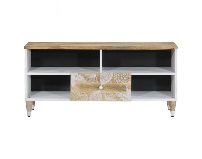 Sonata H TV шкаф 100x33,5x46 cm Масивна дървесина Манго