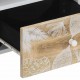 Sonata H TV шкаф 100x33,5x46 cm Масивна дървесина Манго