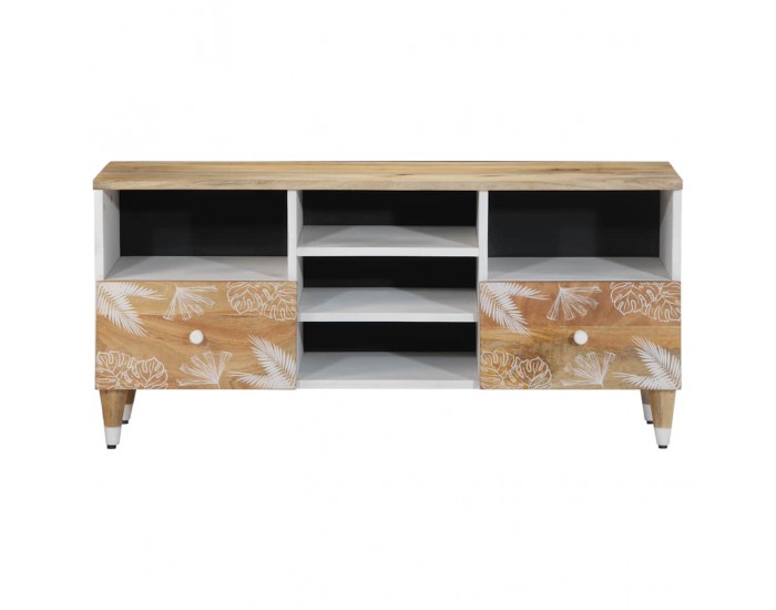 Sonata H TV шкаф 100x33,5x46 cm Масивна дървесина Манго