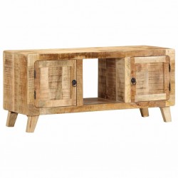 Sonata H ТВ шкаф 105x46x32 cm Масивна дървесина грубо манго - Comode TV
