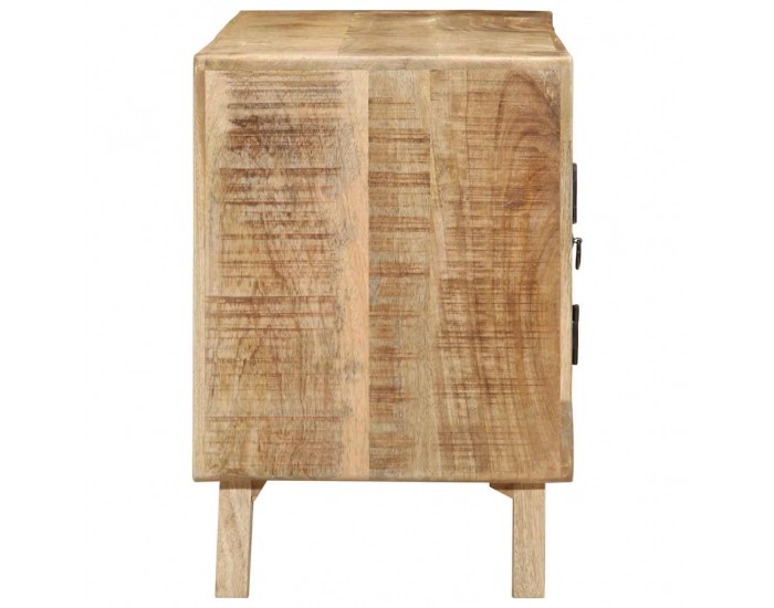 Sonata H ТВ шкаф 105x46x32 cm Масивна дървесина грубо манго