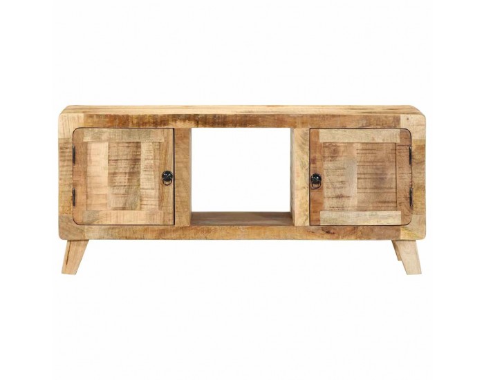 Sonata H ТВ шкаф 105x46x32 cm Масивна дървесина грубо манго