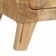 Sonata H ТВ шкаф 105x46x32 cm Масивна дървесина грубо манго