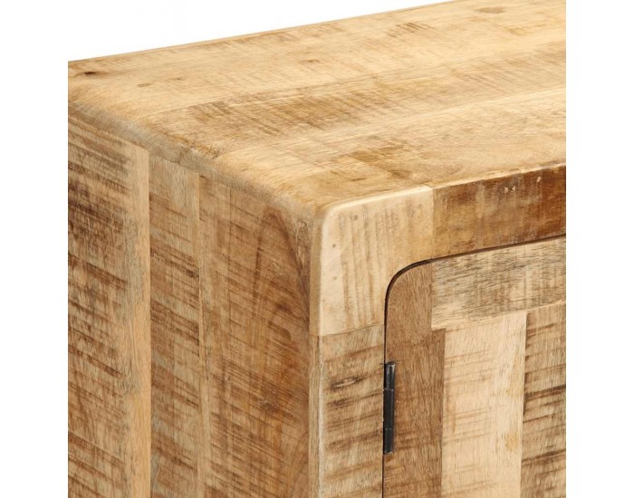 Sonata H ТВ шкаф 105x46x32 cm Масивна дървесина грубо манго