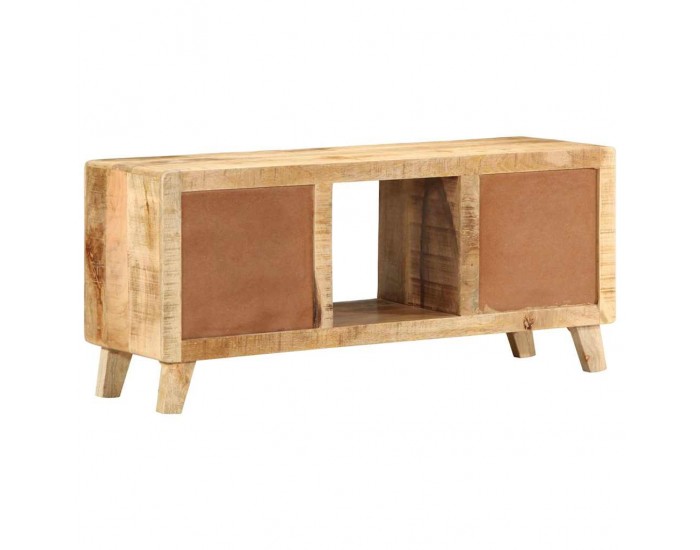Sonata H ТВ шкаф 105x46x32 cm Масивна дървесина грубо манго