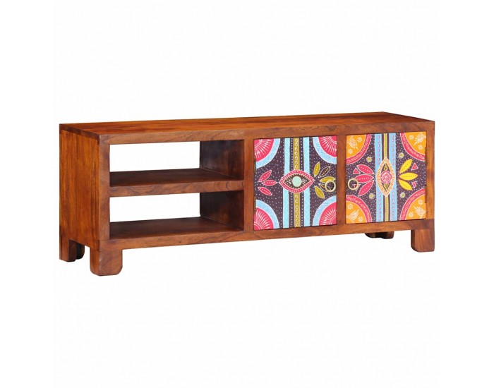Sonata H ТВ шкаф Multicolour 110x30x40 масивна дървесина акация